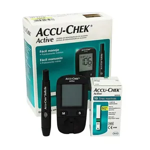 Kit Medidor de Glicose Accu-Chek Active