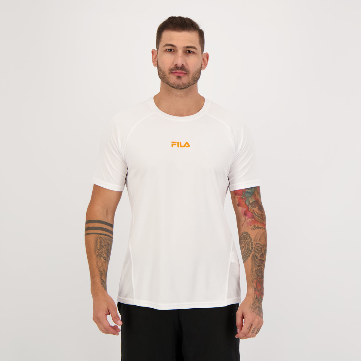 Camiseta Fila Active Print Branca