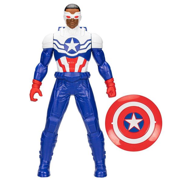Capitão América Sam Mighty Hero - Hasbro