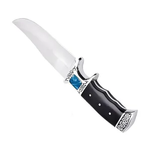 Faca Tática Full Tang em Aço Inox com Bainha – Alta Resistência para Camping, Pesca, Caça e Sobrevivência
