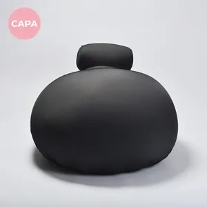 Capa Puff Ergo Com Apoio Estampa Mini Grid Preto