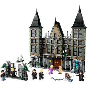 Brinquedo de Construção Mansão Malfoy Harry Potter 1601 Peças com 9 Minifiguras Lego Brinquedo de Construção Mansão Malfoy Harry Potter 1601 Peças Lego