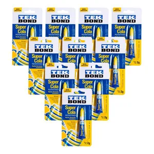 Kit 10 Super Cola Tekbond 2g