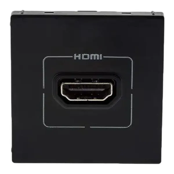 Módulo Tomada Hdmi Legrand Pial Plus+ Preto 615092PT (MP)