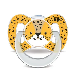 Chupeta Funny Animais Silicone Onça - Lillo