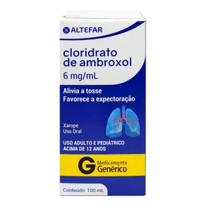 Cloridrato de Ambroxol 6mg/ml 100ml Xarope Altefar