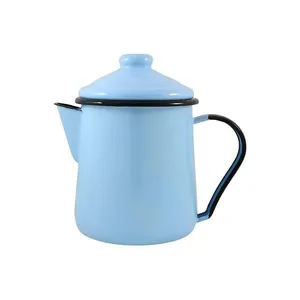 Leiteira Tradicional Esmaltada Azul Claro 1,1 L Ewel