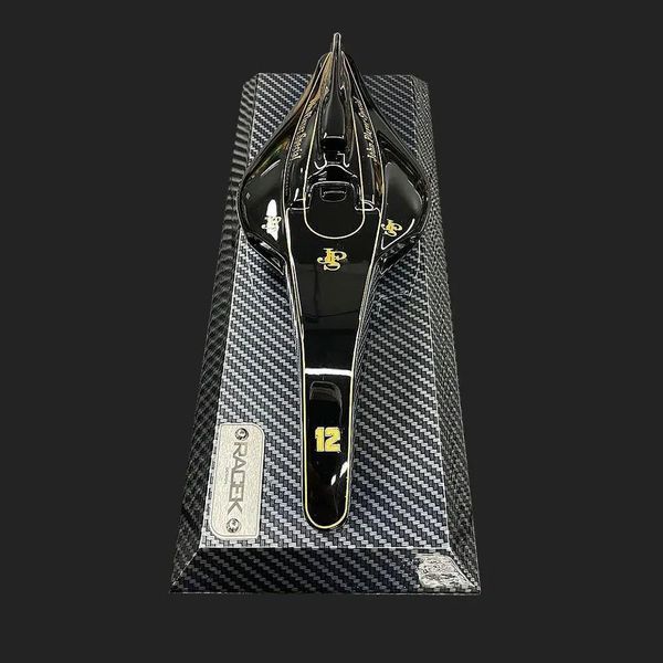 Miniatura Decorativa Mesa/Parede Carenagem Carro Fórmula 1 Lotus 98T Senna G53 - Gran Belo