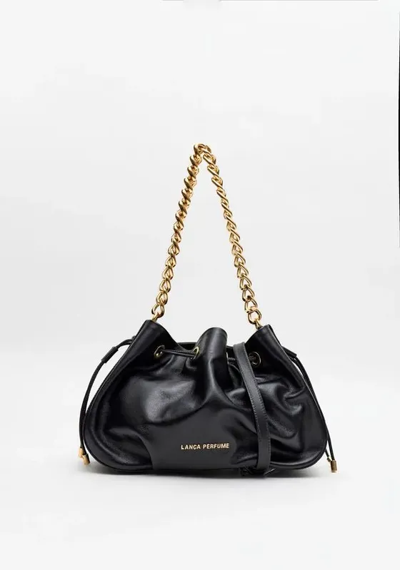 Bolsa Bucket Alça Corrente Preto U