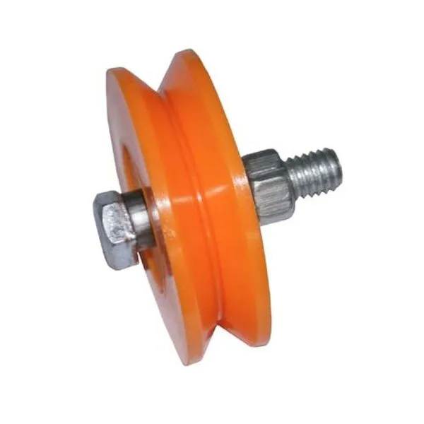 Roldana Nylon Laranja Maciça 60(2 1-2) Tipo V Para Parafuso - Ferrosul