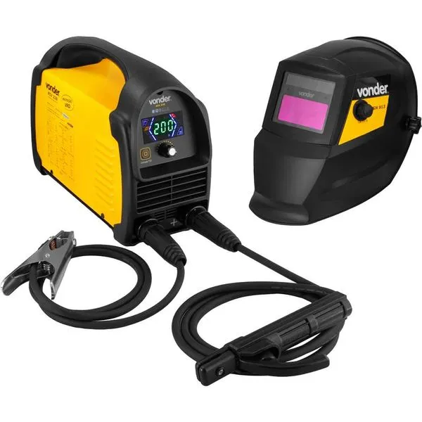 Inversor p/ solda c/ eletrodo e TIG 200A bivolt monofásico IM228 VONDER