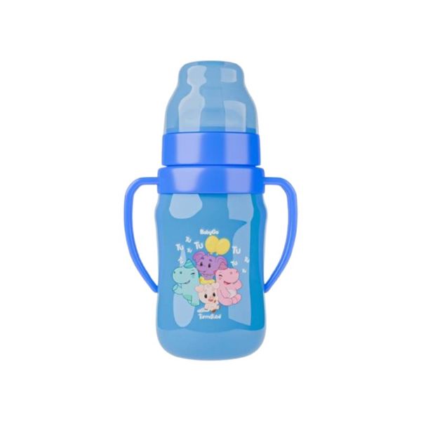 Super Copo Treinamento com Alças Azul 400ml SUPER COPO BABYGO 400ML TREINAMENTO C/AL