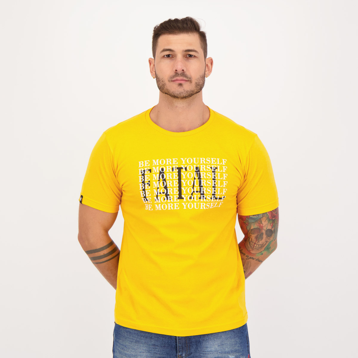 Camiseta Fatal Be More Amarela