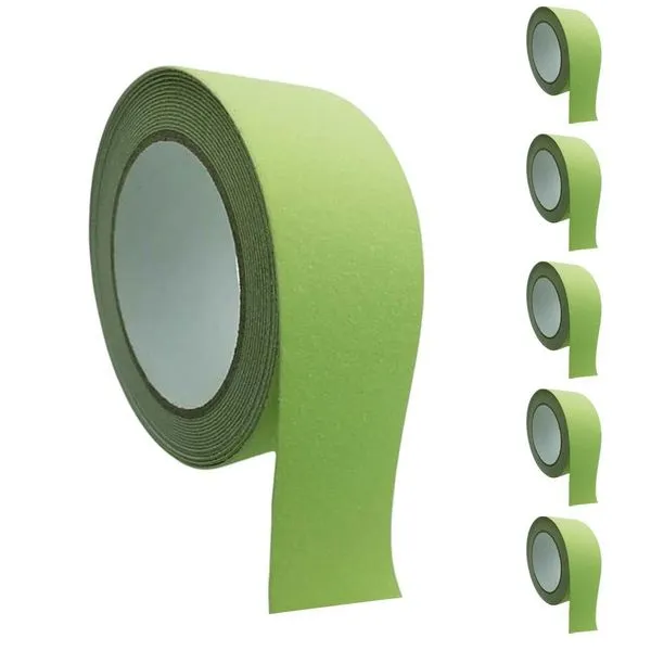 Kit 5 Fitas Antiderrapantes Fotoluminescentes Neon 5 Metros 5CM Segurança Degrau Escada Leva Pro Pet Kit 5 Fitas Antiderrapantes Neon 5 Metros 5CM Escada Degrau Leva Pro Pet