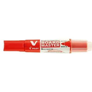Pincel para Quadro Branco Pilot V Board Master WBMA-VBM Recarregável 12 Unidades Vermelho Pincel para Quadro Branco Pilot V Board Master WBMA-VBM 12 Unidades Vermelho