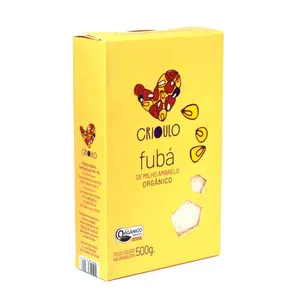 Fubá de Milho Amarelo Orgânico Crioulo 500g