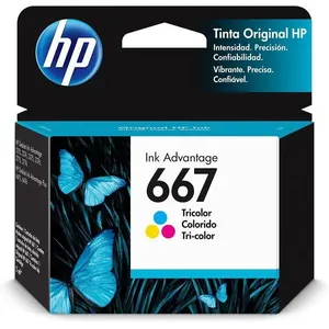 Cartucho Hp 667 (3ym78al) Color - 2ml