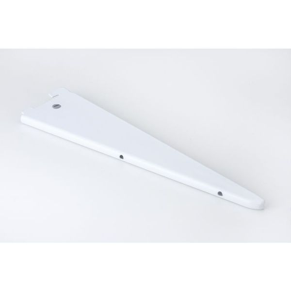 Suporte Simples Encaixe Até 65kg Aço Fico Suporte Simples Encaixe Até 65Kg 22cm Aço Branco