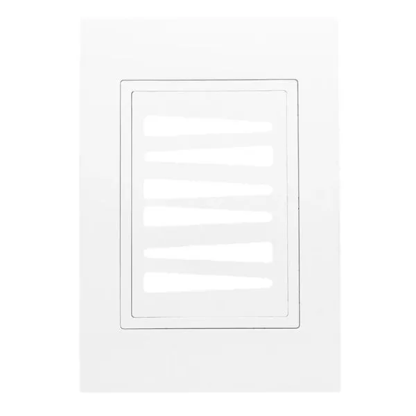 Placa 4x2 6 Interruptor Branco - RVB-1300/191 - RAVENNA
