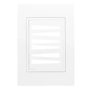 Placa 4x2 6 Interruptor Branco - RVB-1300/191 - RAVENNA