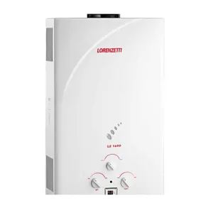 Aquecedor a Gás Branco LZ 1600N 15 Litros GN Lorenzetti