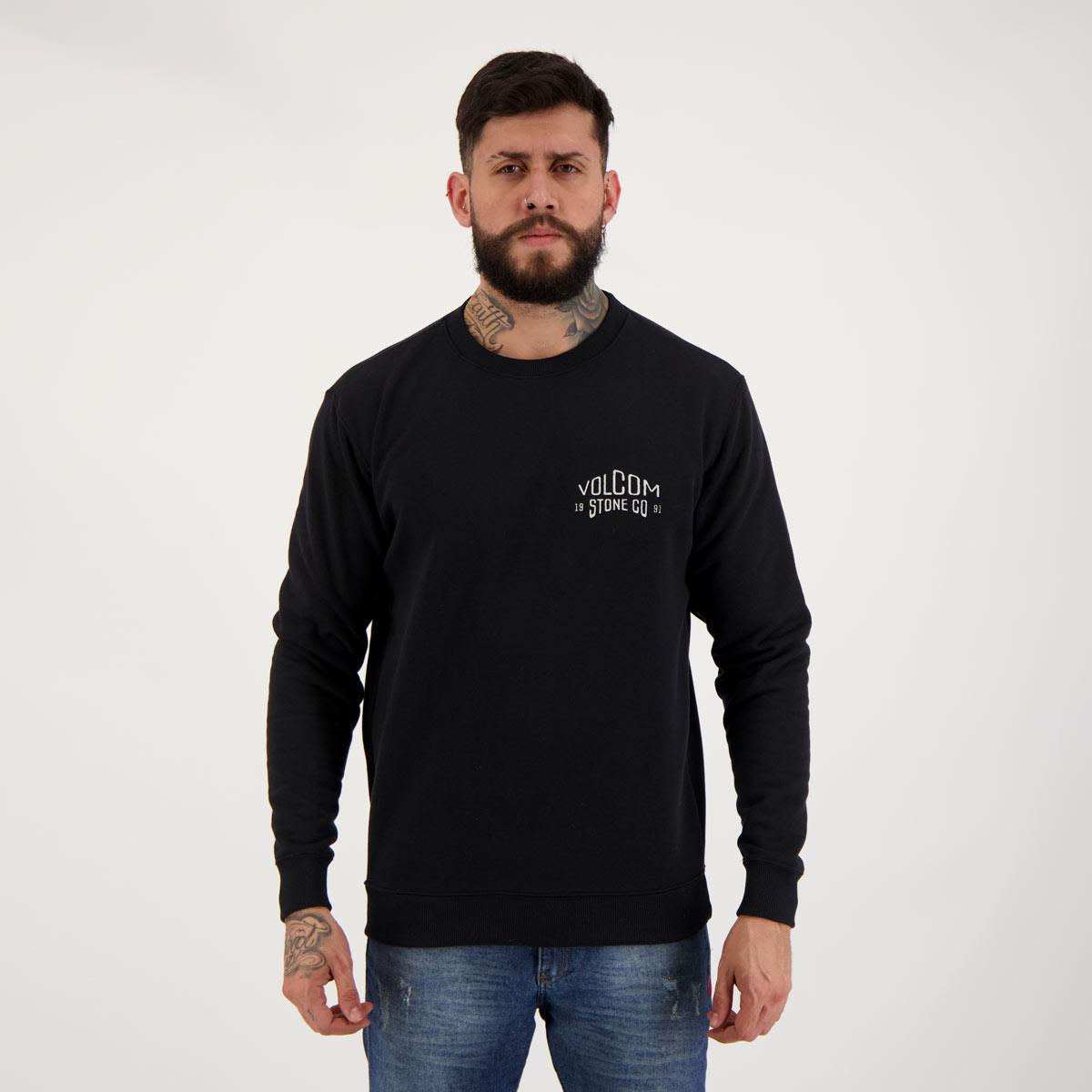 Moletom Volcom Merick Preto