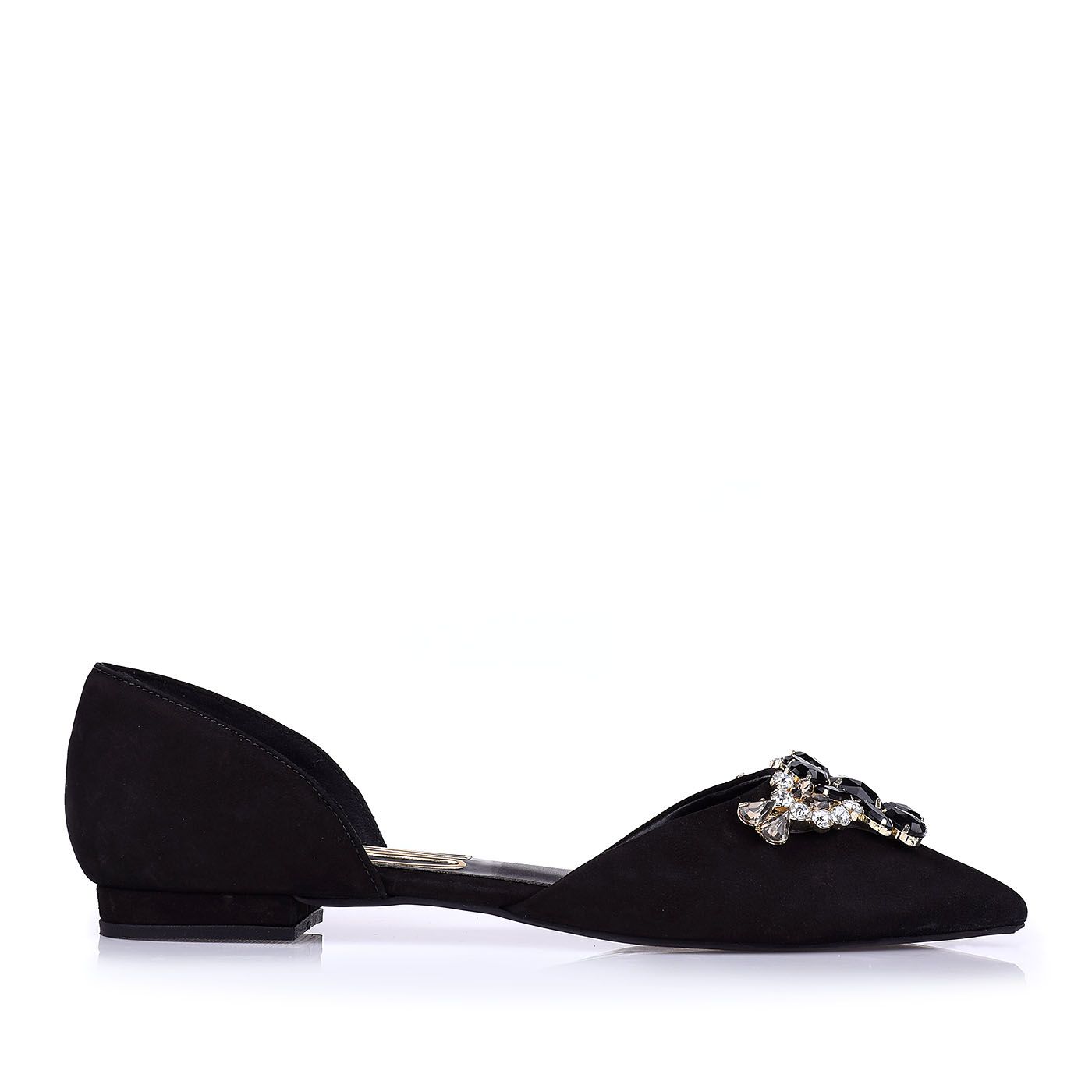 Sapatilha Nobuck Preto