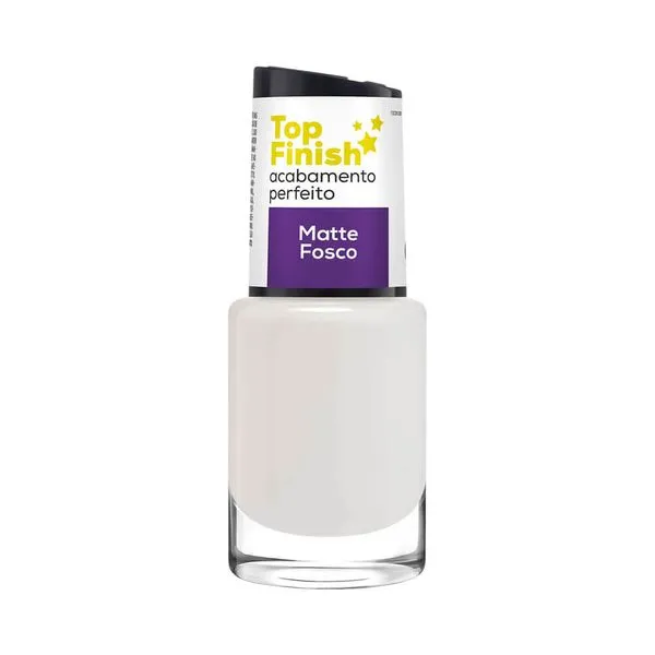 Esmalte Cora Cuidados Especiais Top Finish Matte Fosco Esm Cora 10ml Espec.Top Fin.Matte Fosco