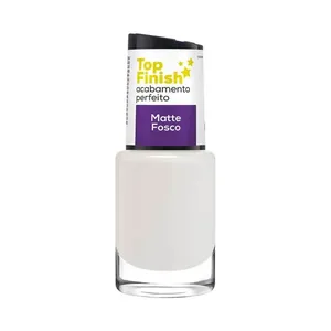 Esmalte Cora Cuidados Especiais Top Finish Matte Fosco Esm Cora 10ml Espec.Top Fin.Matte Fosco