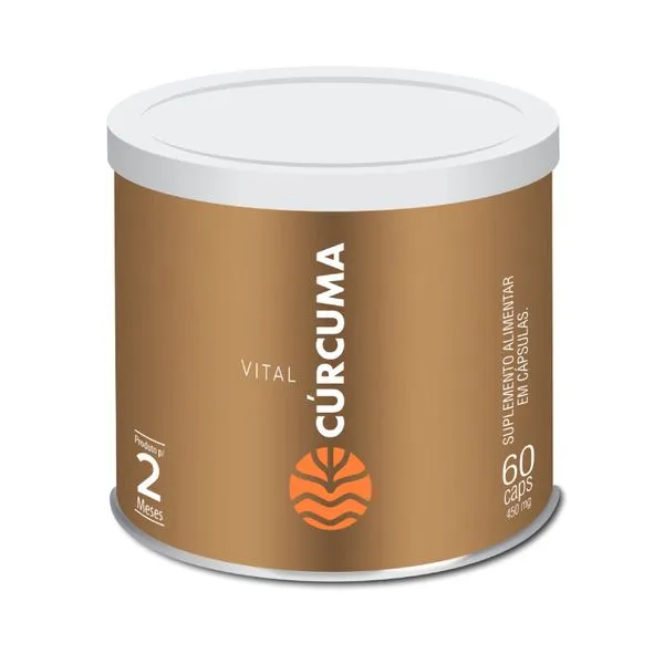 Cúrcuma Vital Âtman 450mg 60Cáps
