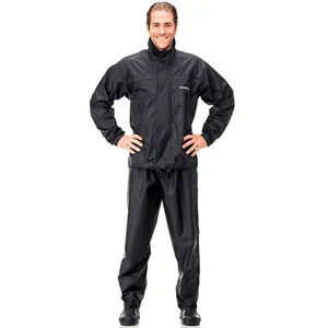 Capa De Chuva Pantaneiro Nylon Com Gola Preto M (MP)