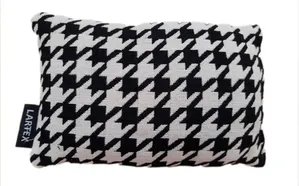 Peso de Porta Lartex Pied Poule Preto e Branco 1kg