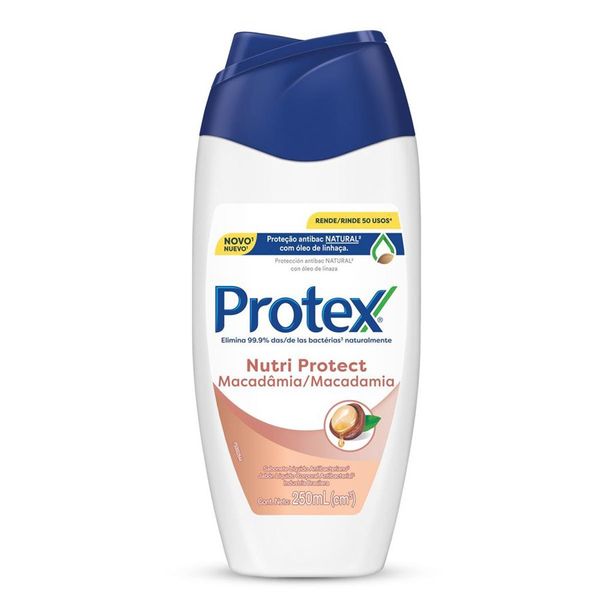 Sabonete Líquido Protex Nutri Protect Macadâmia 250mL