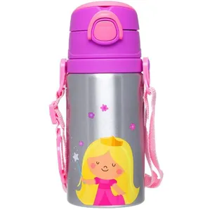 Garrafa de Alumínio Buba Aventuras Princesa Colorido Único