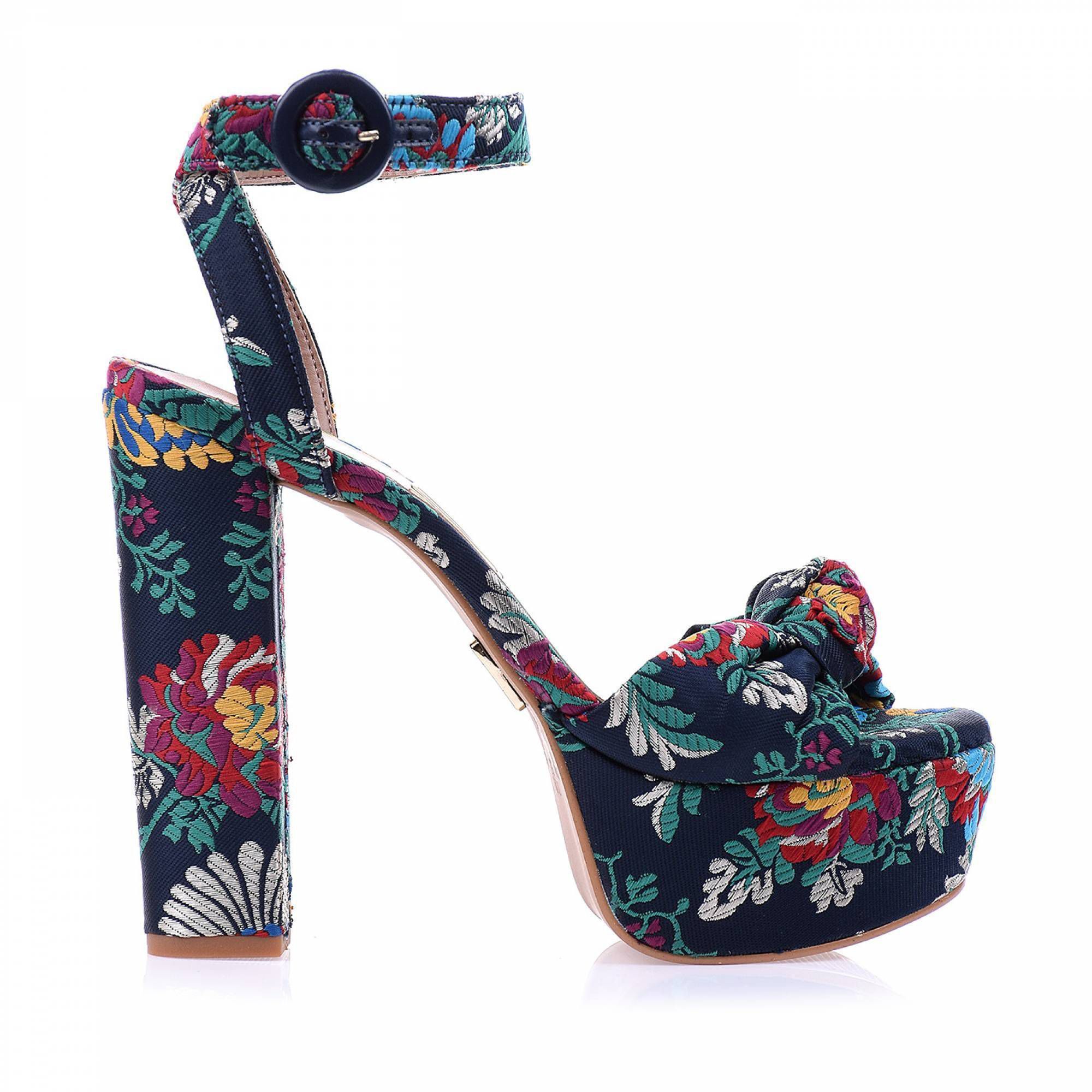 Meia Pata Jacquard Marinho