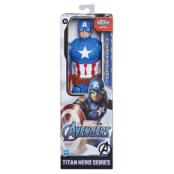 Figura de Ação Avengers Capitão América Titan Hero - Hasbro