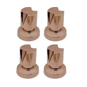 Kit Acabamento para Registro Rose Gold 3-4 Padrão Deca 4 Unidades Rosê Shop Hidráulica Kit Acabamento para Registro Rose Gold 3-4 Padrão Deca Rosê Shop Hidráulica