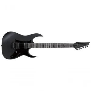 Guitarra Elétrica Ibanez GRGR131EX-BKF RG GIO 6 Cordas 24 Trastes Jumbo Preto Fosco Guitarra Elétrica GRGR131EX-BKF RG GIO 24 Trastes Jumbo Preto Fosco Ibanez