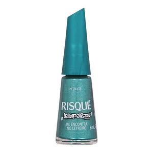Esmalte Metálico Risqué Lollapalooza Brasil Me Encontra no Letreiro 8ml