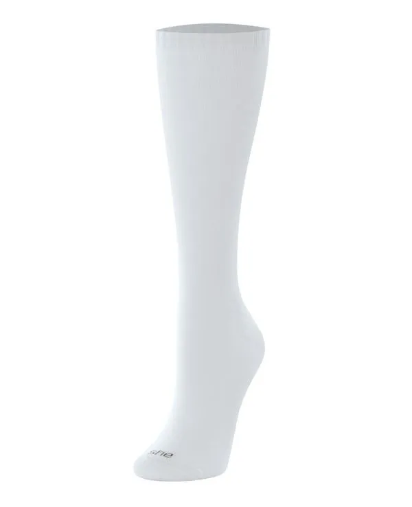 MEIA LISA 3/4 BRANCO