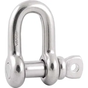 Manilha Reta Aço Inox 1/2” 2,0t Uso Leve - VONDER