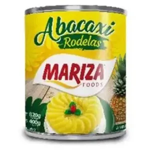 Abacaxi Rodelas Calda Mariza 400g