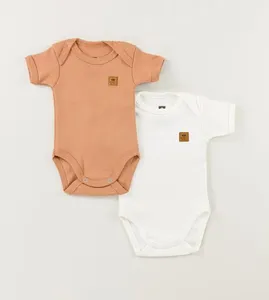 Kit Body Fio Egípcio com 2 unidades - 223402 Marrom - M