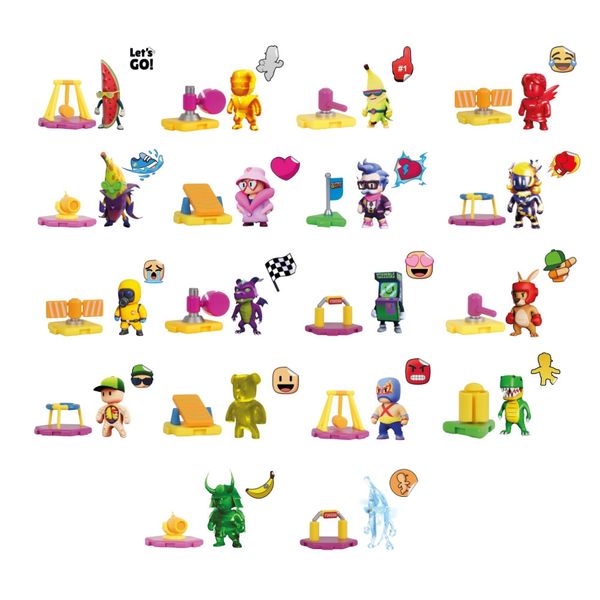 Mini Boneco Stumble Guys Surpresa Série 3 Multikids - BR2537