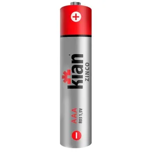 Pilha Zinco Aaa Blister Com 4 Pilhas - Kian