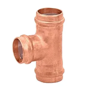 Ramo Cobre Tee 22mm Com Solda - - Ramo Te Cobre C-solda 22x22x22mm - - Ramo
