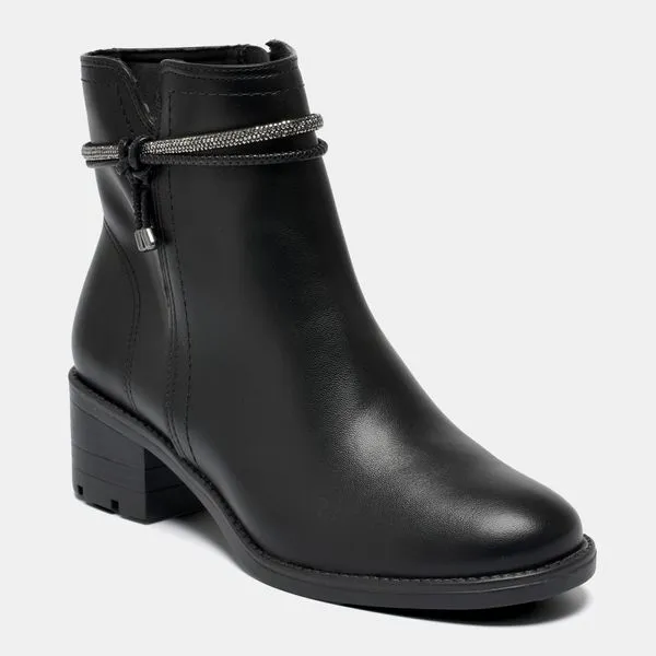 Bota Coturno Preto 002-008-01 34
