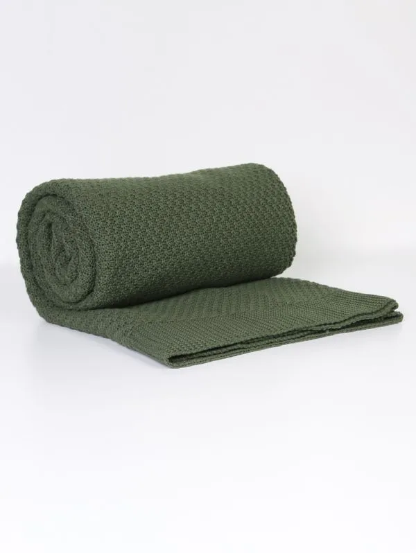 Manta Para Sofá Tricot Classic VERDE
