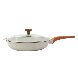 Frigideira Antiaderente Cerâmico Temperatti Bianco CMTV 32cm