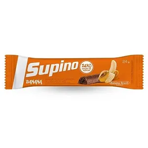 Barra de Fruta Supino Zero Banana com Chocolate 24g
